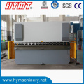 WE67K-100X2500 Máquina dobradora de chapa de aço hidráulica CNC e prensa dobradeira hidráulica